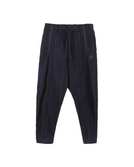 Nike Blue (Wmns) Casual Breathable Cropped Pants/Trousers