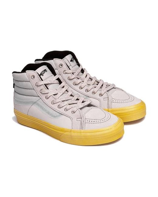 Vans Gray Sk8-Hi Notchback Split Vr3 Lx 'Light' for men