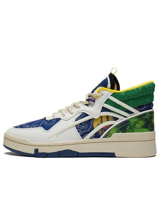 Li-ning Blue Superwave Mid for men
