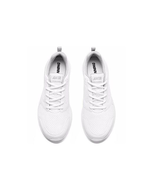 Anta White Running Series Sneakers for men