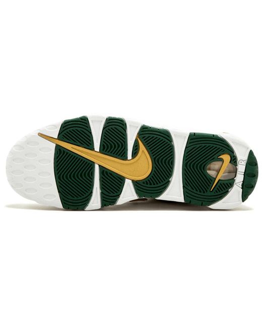 Nike Green Air More Uptempo Qs 'Atlanta' for men
