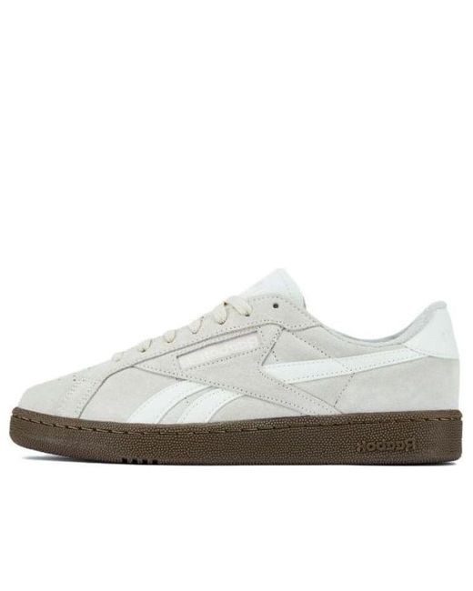 Reebok White Club C Grounds Uk 'Stucco Chalk Gum' for men