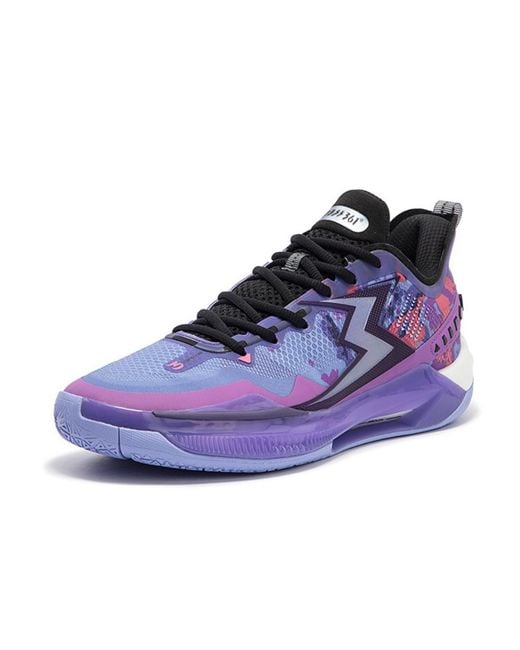 361 Degrees Purple Big3 5.0 Quick Pro 'Cloud Surge' for men