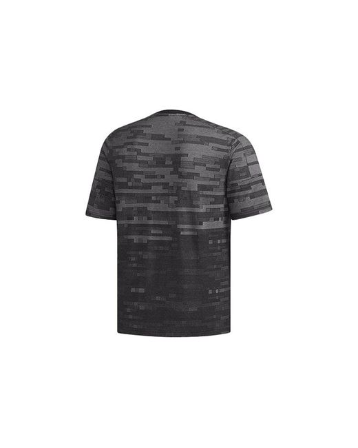 Adidas Gray Ss Knit Tee for men