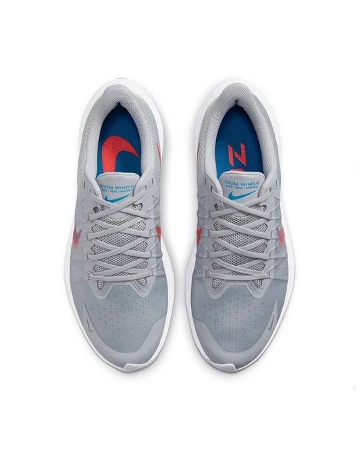 Nike White Air Zoom Winflo 8 'Wolf Bright Crimson' for men