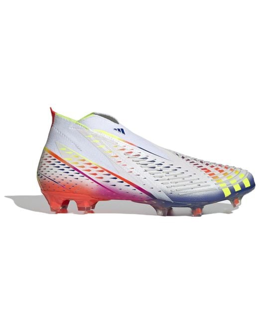 Adidas Blue Predator Edge+ Low Fg 'Al Rihla Pack' for men