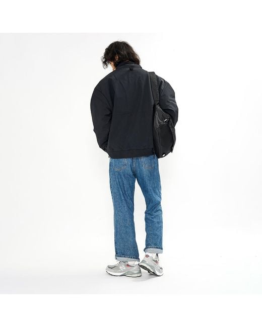 New Balance Black Multiple Pockets Cargo Windproof Sports Logo Jacket