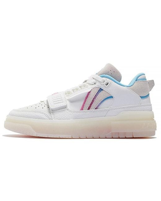 Li-ning White (Wmns) Badfive Rookie Low 'Milk'