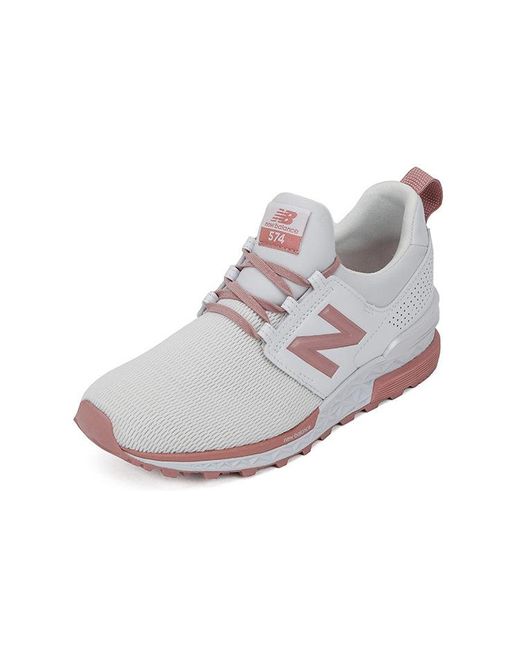 New Balance White Nb 574 Sport Sports Casual Shoes