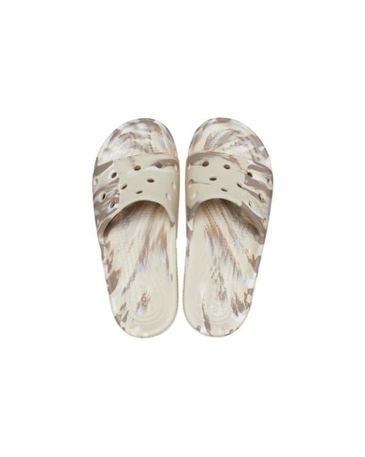 CROCSTM Natural Classic Marbled Sandals