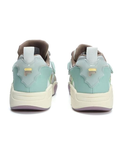Fila Blue (Wmns) Lifestyle Basketball Heritage Sneakers