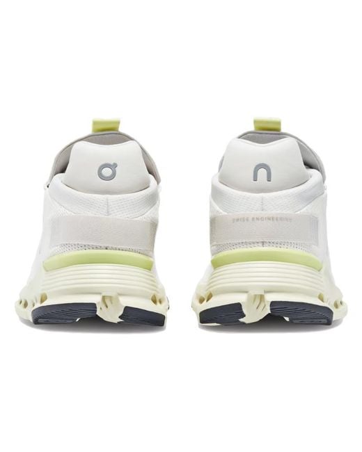 On Shoes White Cloudnova 'Undyed Seedling' for men