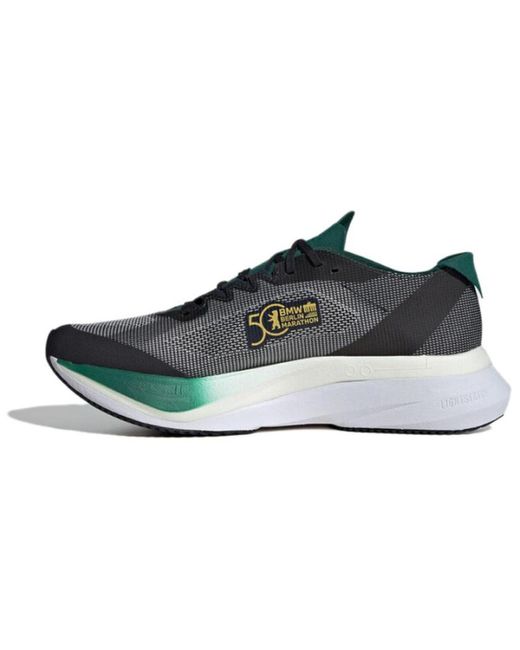 Adidas Blue Adizero Boston 12 'Aurora Ink Matte' for men