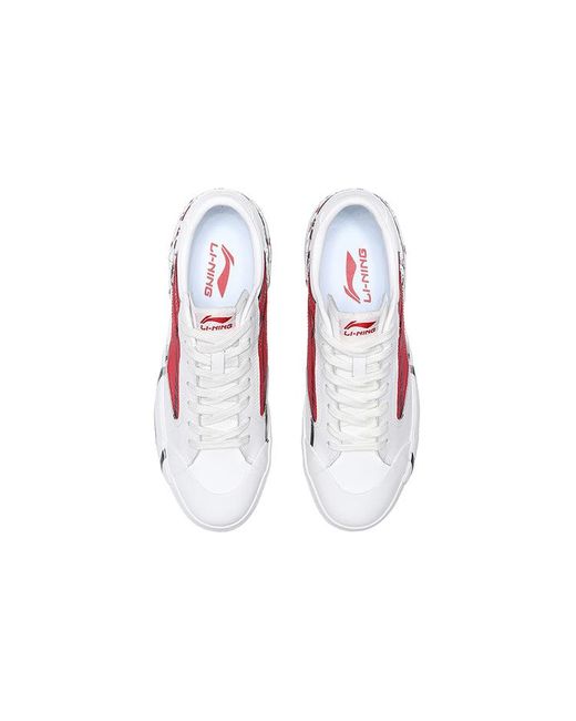 Li-ning Red Weiwu Paris Fashion Week Vintage Shoes for men