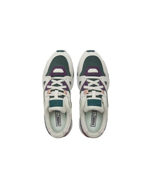 PUMA White Mirage Mox Suede 'Ivory Glow Pine' for men