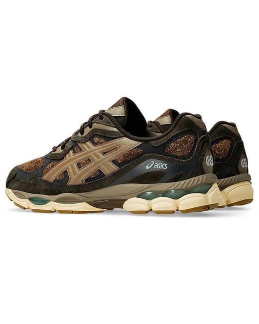Asics Brown Gel-Nyc Storm Tan Presidio' for men