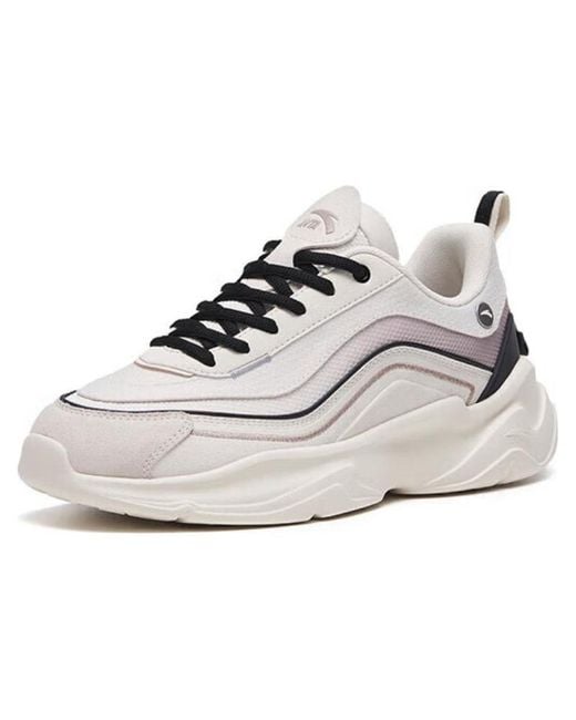 Anta White Casual Shoes for men