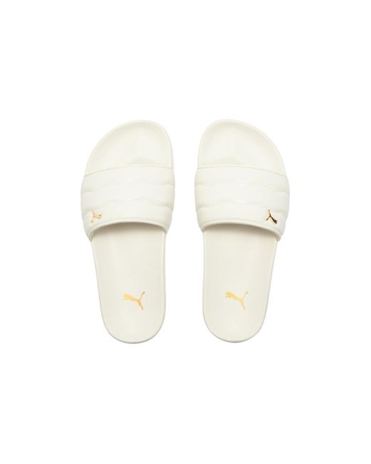 PUMA White (Wmns) Lead Cat 2.0 Puffy 'Pristine Ivory'