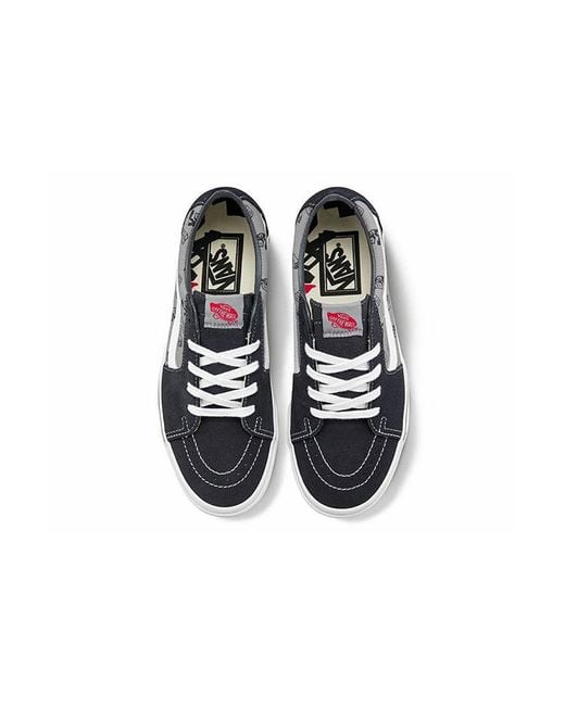 Vans Blue Kazuki Kuraishi X Sk8-Low 'Pewter' for men