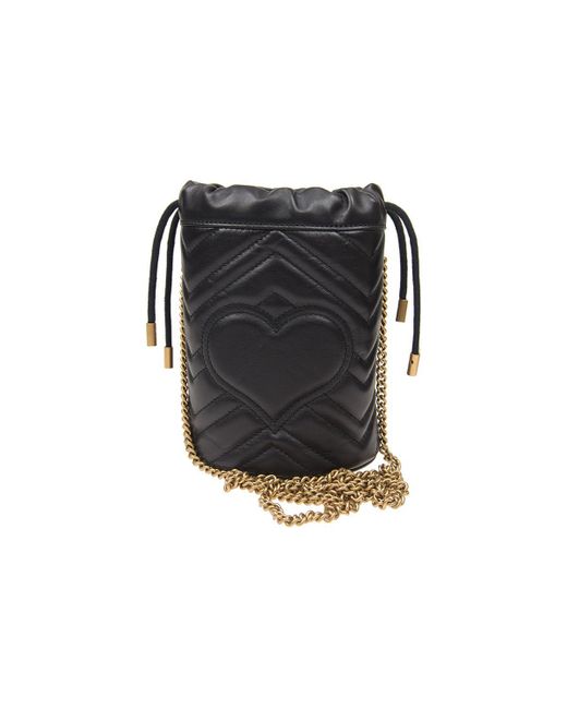 Gucci Black (Wmns) Gg Marmont Mini Crossbody Bag