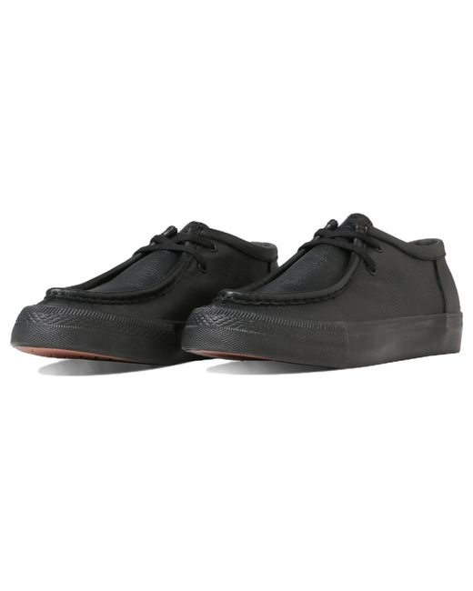 Converse Black Chevron & Star Mocassins Skateboarding Le Ox for men