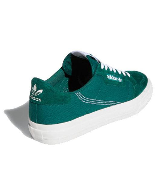 Adidas Green Continental Vulc 'Collegiate Cloud' for men