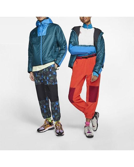 Nike Blue Lab Acg Primaloft Hooded Jacket 'Midnight Turq Impblu' for men