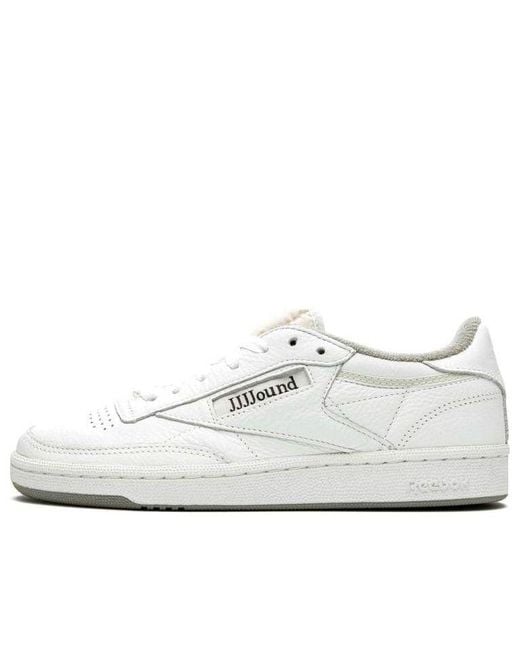 Reebok White Jjjjound X Club C 85 for men