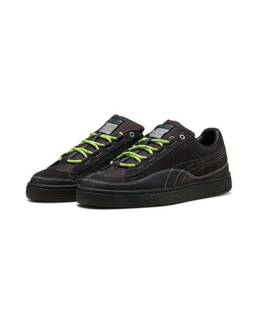 PUMA Black X Aries Suede Hp 'Flat Dark' for men