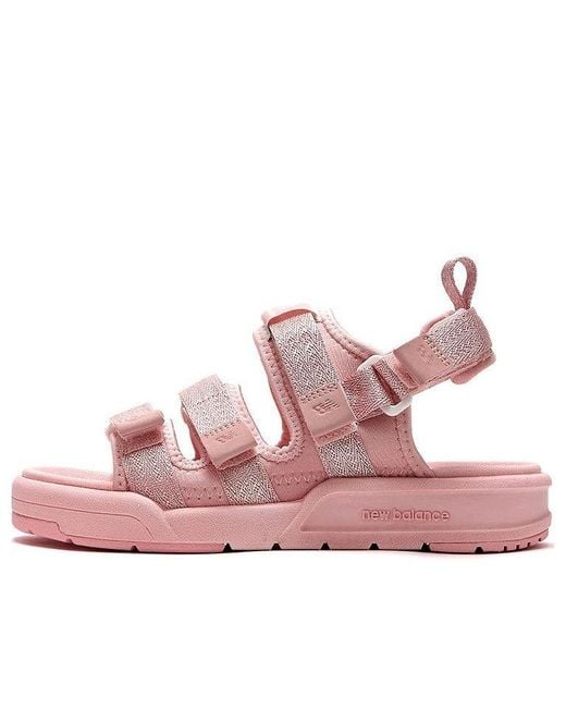 New Balance Pink Sd3205 Sandals