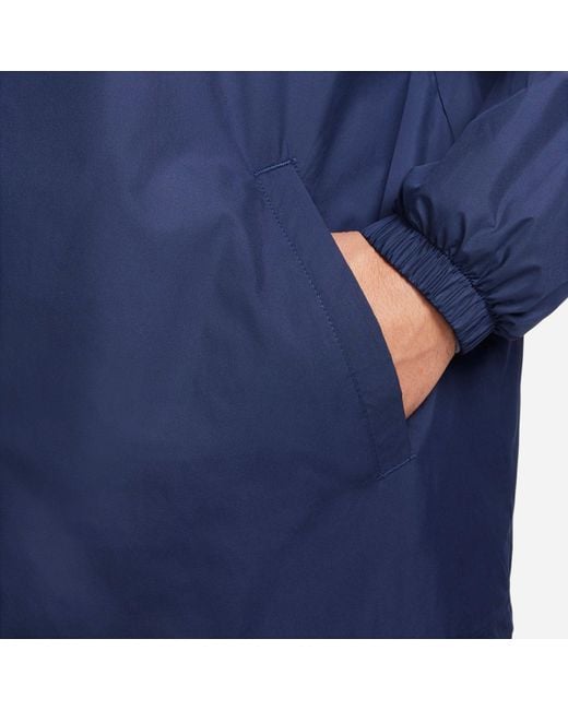 Nike Blue Club Coach Jacket for men