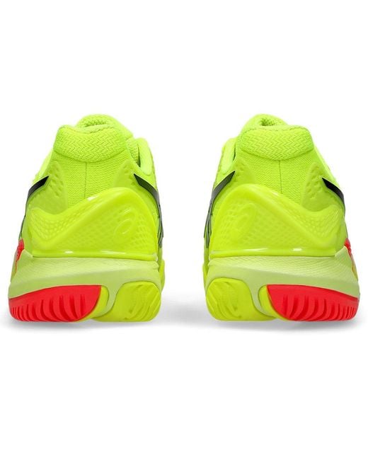 Asics Green Gel-Resolution 9 Paris Tennis Shoes for men
