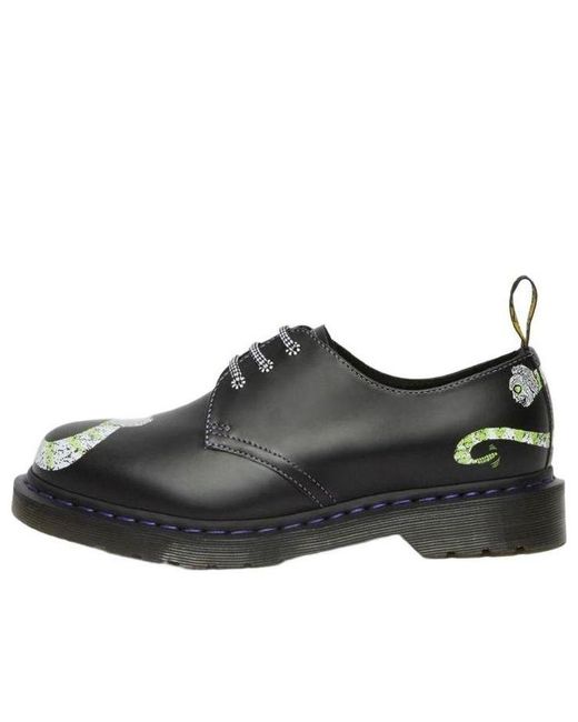Dr. Martens Black 1461 Beetlejuice 3-Eye X Warner Bros for men