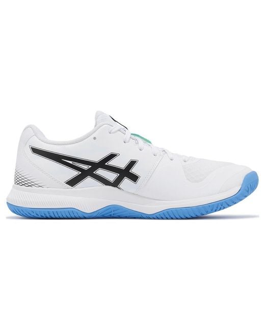 Asics Blue Gel-Tactic 12 Lime Burst' for men