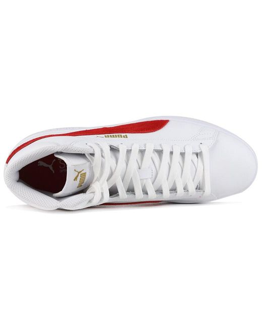 PUMA White Smash V2 Mid L for men