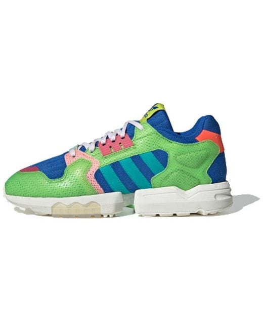 Adidas Blue Parley X Zx Torsion 'Aqua Solar' for men