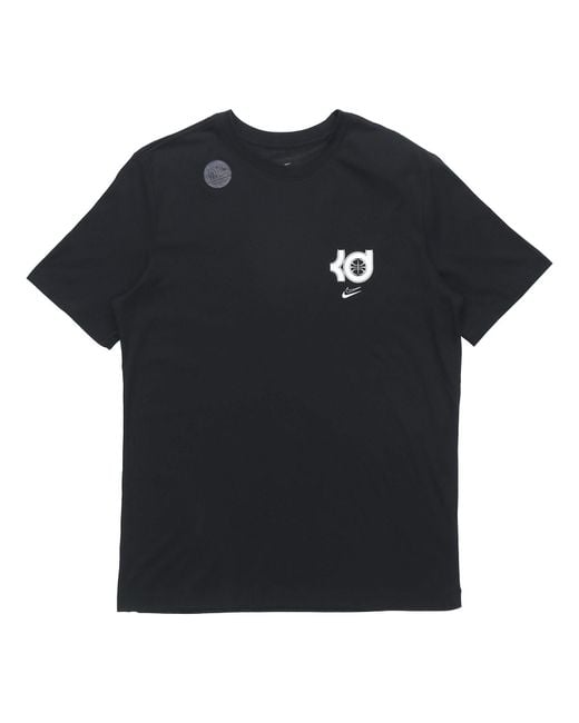 Nike Black As Nk Dry Kd Ssnl Logo Tee for men