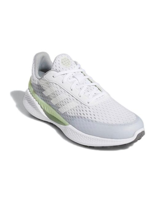 Adidas White (Wmns) Summervent Spikeless Golf Almost Lime'