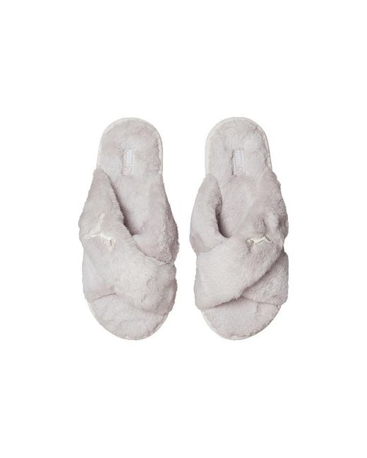 PUMA White (Wmns) Fluff X Strap Slide 'Nimbus Cloud'