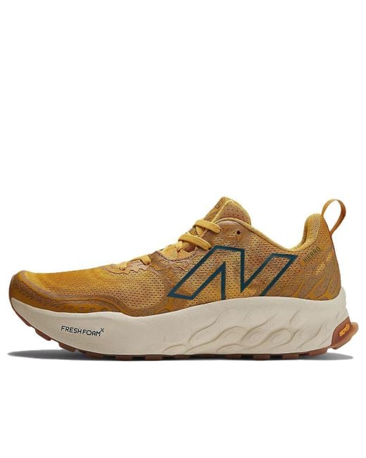 New Balance Brown Fresh Foam X Hierro V8 'Butterscotch Ginger Lemon Deep Sea' for men