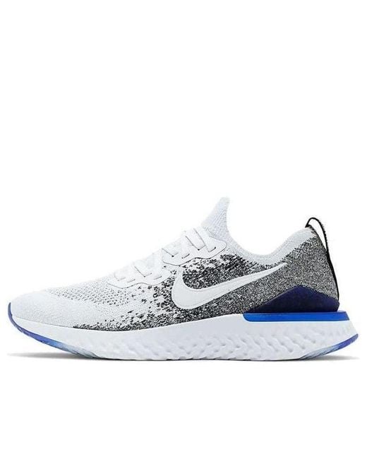 Nike Blue Epic React Flyknit 2 'Racer' for men