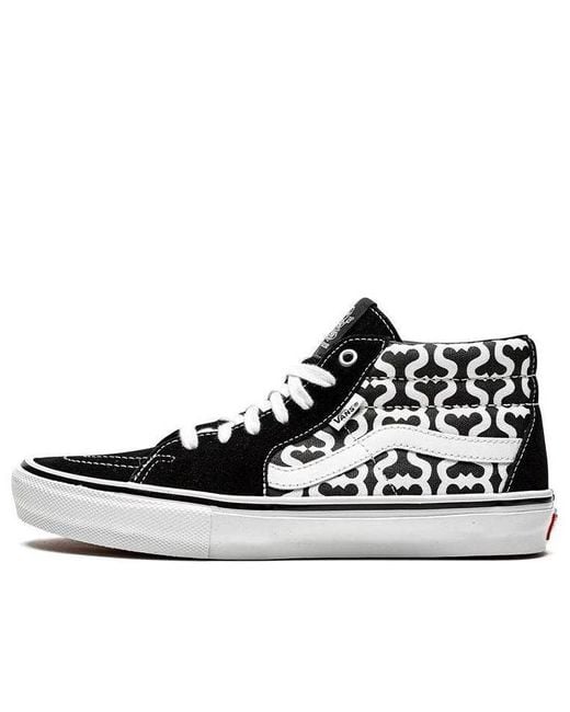 Vans Black Supreme X Grosso Mid 'Monogram S for men