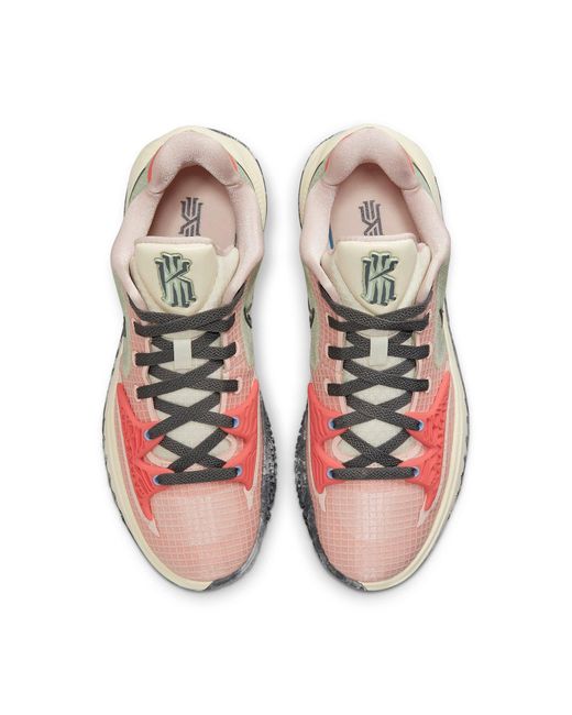 Nike Brown Kyrie Low 4 'Pale Coral' for men