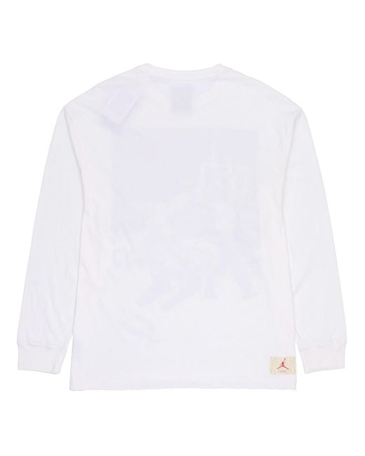 Nike White X Union Crossover Round Neck Pullover for men
