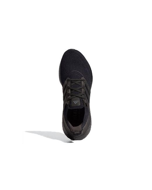 Adidas Black Ultraboost 21 'Triple' for men