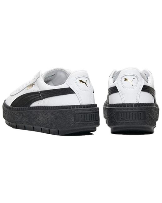 PUMA Black (Wmns) Platform Trace L