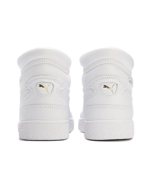 PUMA White Ralph Sampson Mid Team' for men