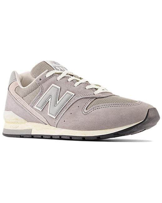 New Balance White 996 V2 for men
