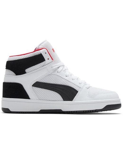 PUMA White Rebound Layup Mesh for men
