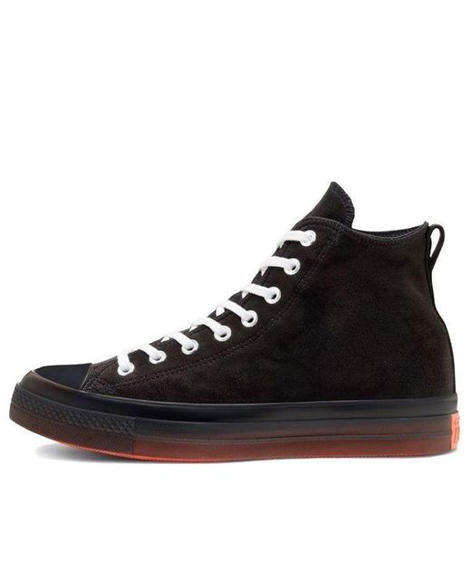 Converse Black Chuck Taylor All Star Cx Suede High Wild Mango' for men